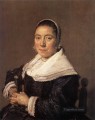 Retrato de una mujer sentada, presumiblemente Maria Veratti Siglo de oro holandés Frans Hals